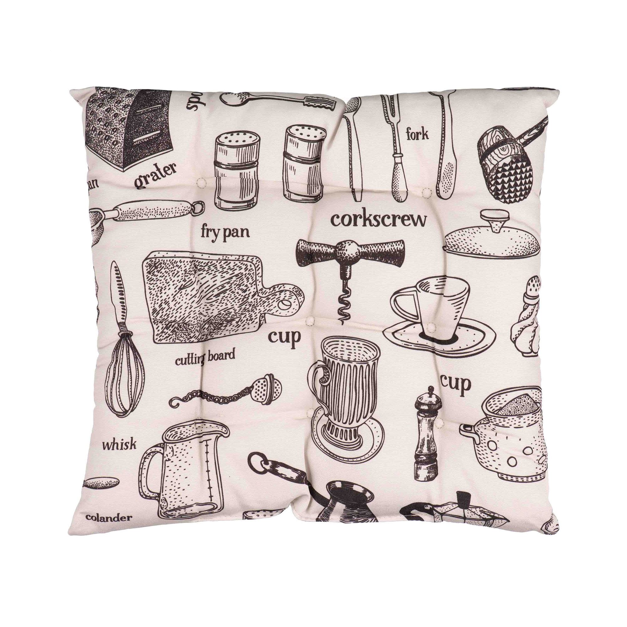 Подушка для стільця Ardesto Kitchen, 40*40 см (ART03KN)